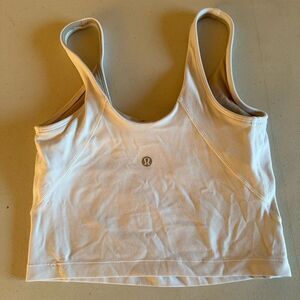 Lululemon White Sports Bra